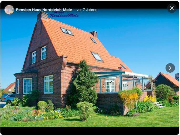 Pension Haus Norddeich Mole ภายนอก รูปภาพ